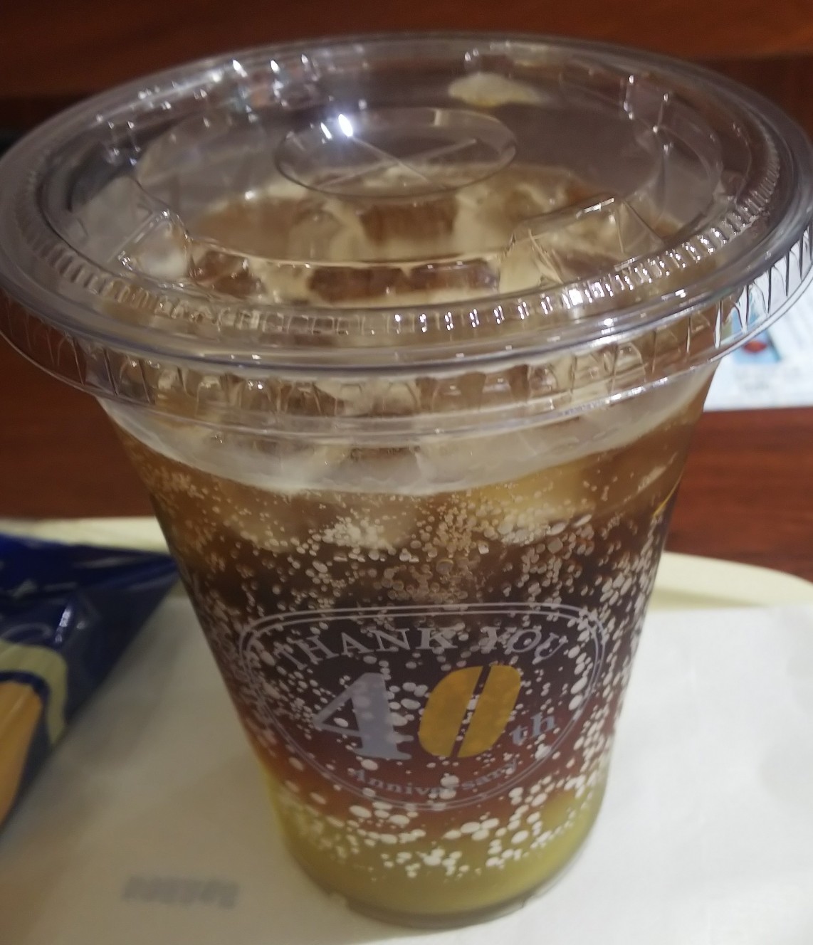 ドトールコーヒー 新商品 コーヒーレモネードソーダ感想